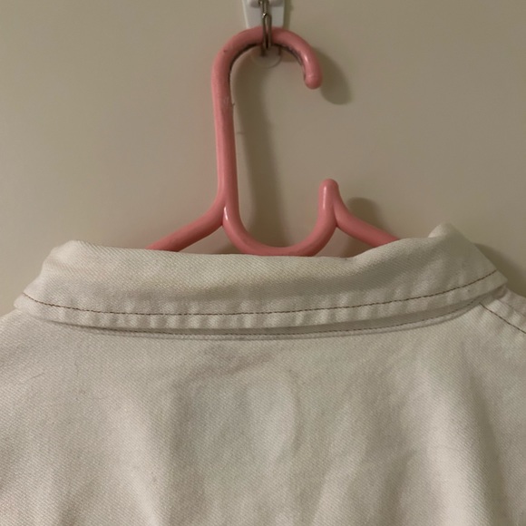 American Eagle White Button Down (size L) - Picture 7 of 7